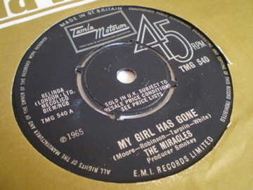 The Miracles - My Girl Has Gone