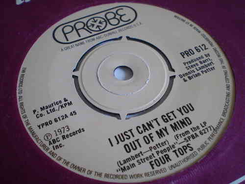 Four Tops - I Just Can't Get You Out Of My Mind